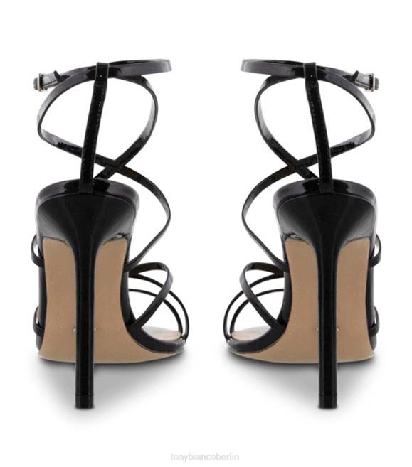 Stöckelschuhe| de Tony Bianco Frauen Marcy-Heels schwarzes Lackleder 4624119